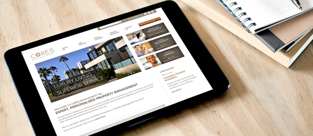 Property Management Web Design and Development Project Goes Live!
