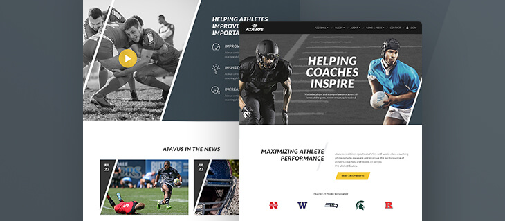 Sharp New Website Now Live for Sports Performance Organization