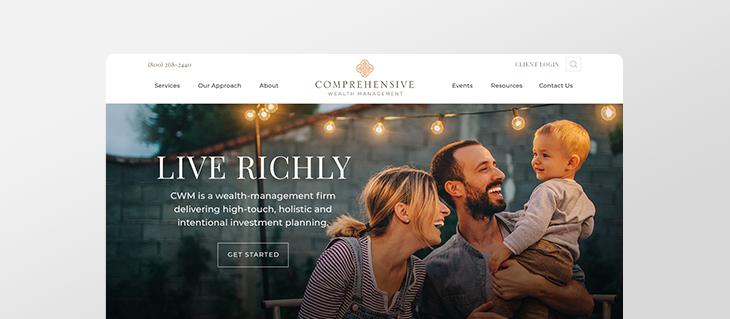 New Website Launched for Wealth Management & Financial Planning Advisors