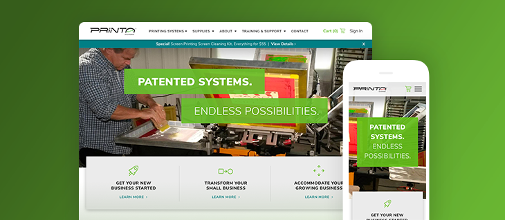 New Launch: eCommerce Website for Printa Systems