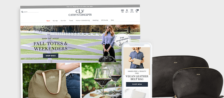 Check Out Our New D2C eCommerce Website For Cathy's Concepts