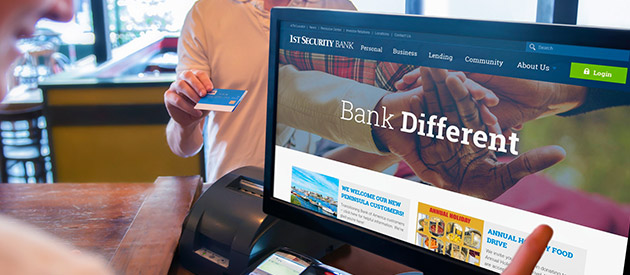 efelle launches new professional services website for 1st Security Bank of Washington
