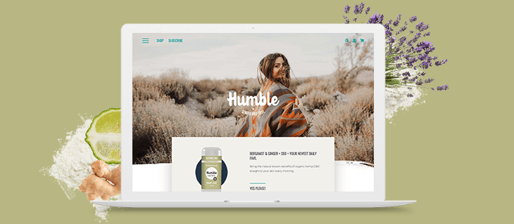 Beautiful eCommerce Website Launch for All-Natural Products Company, Humble Brands