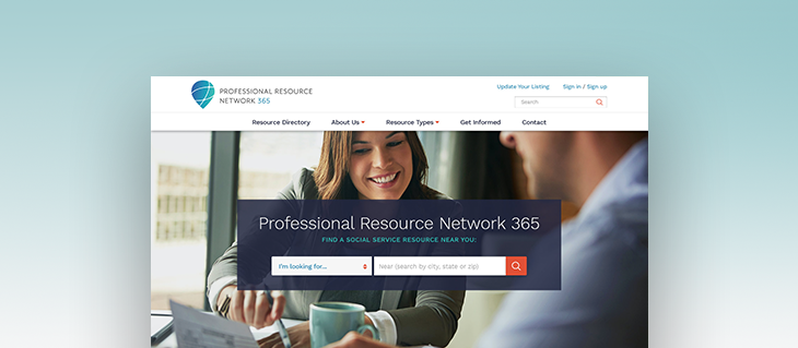 Professional Resource Network 365 Gets Fresh New Website