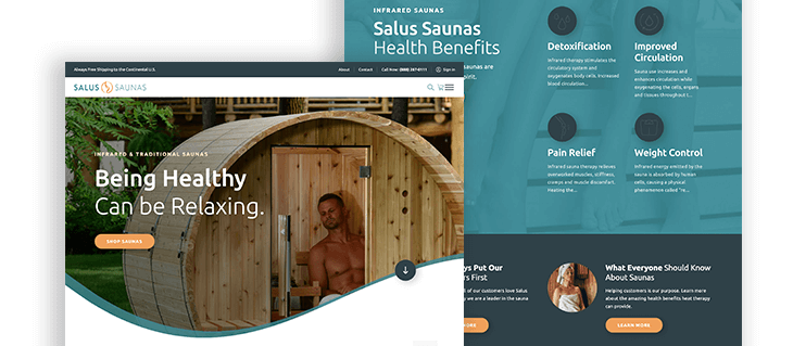 eCommerce Website Design For Your Partner in Health and Wellness