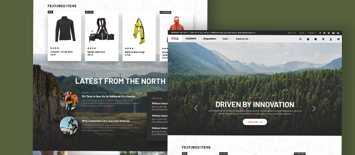 New Website Launch: eCommerce Redesign for B2B Clothing Brand True North Gear