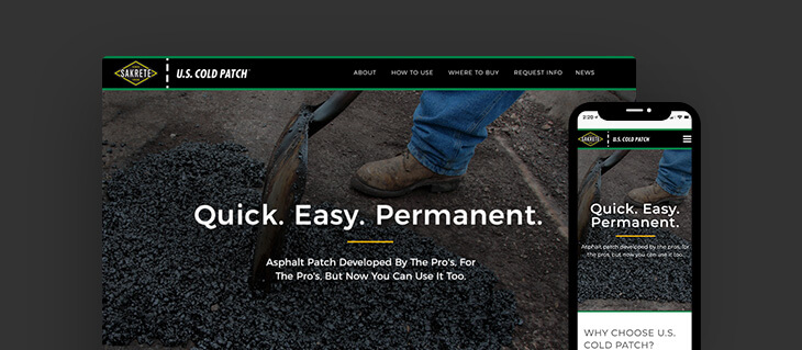 High-Tech Asphalt Company Now Has a Bold New Website