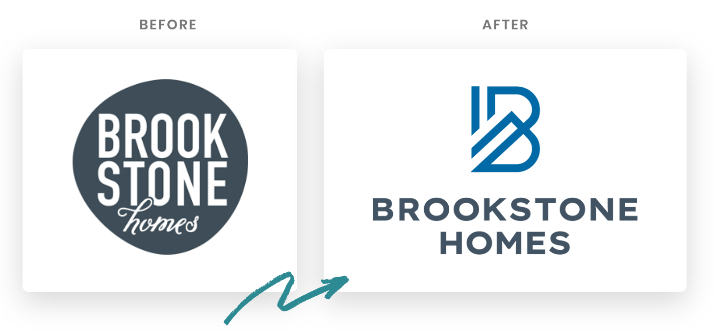 Logo redesign for home builders